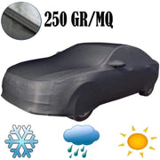 Trade Shop - Telo Auto Impermeabile Copri Macchina Copertura Anti Pioggia Sole Resistente -    L