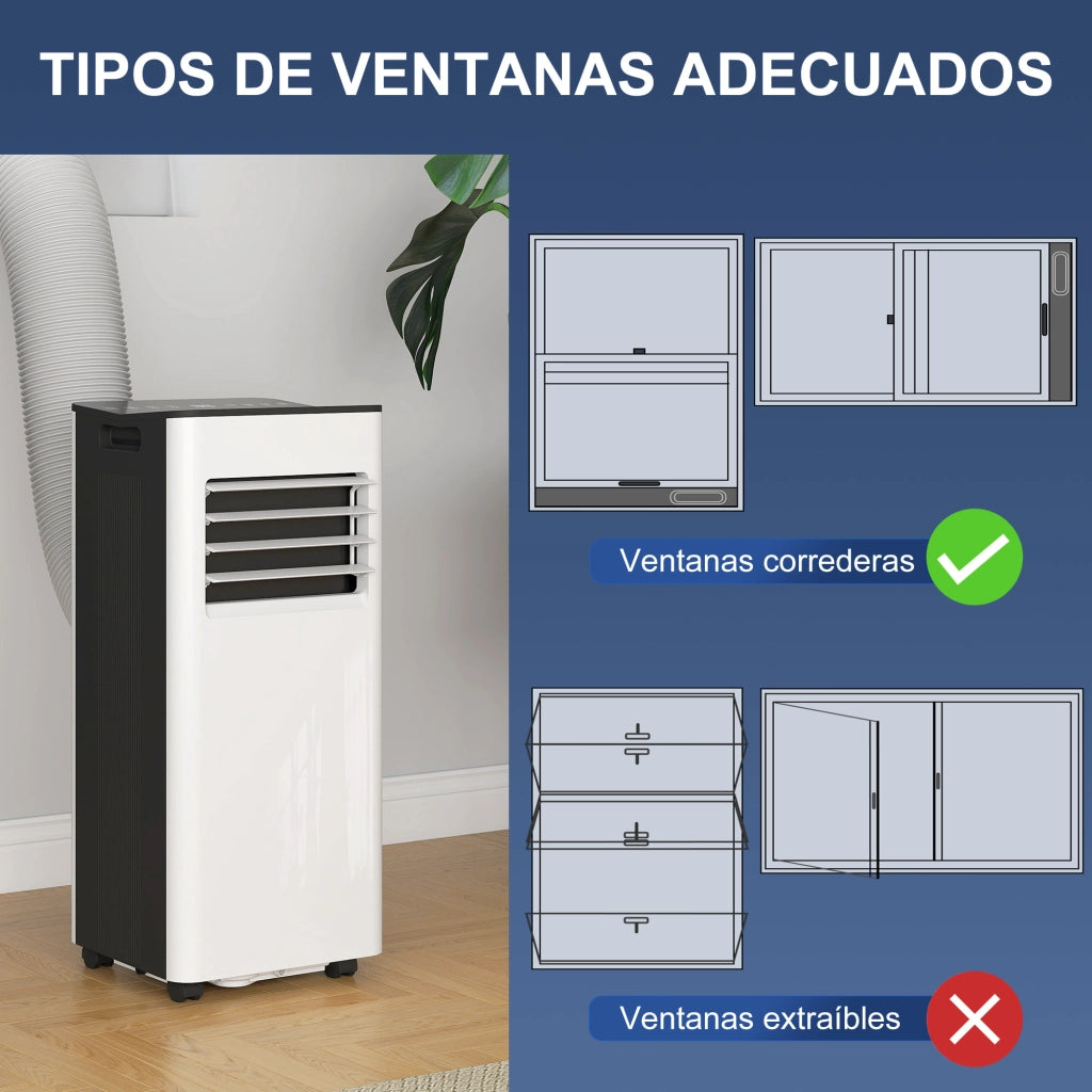 Condizionatore Portatile 9000 BTU ¨C zephmum ¨C Bianco