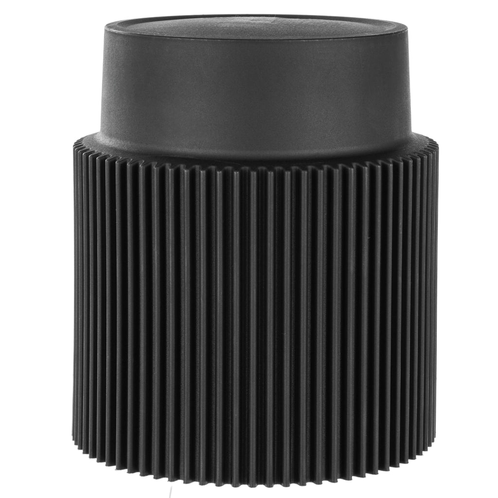 Vaso da fiori KADAX 13 cm, copertura per piante, vaso da fiori in plastica nera