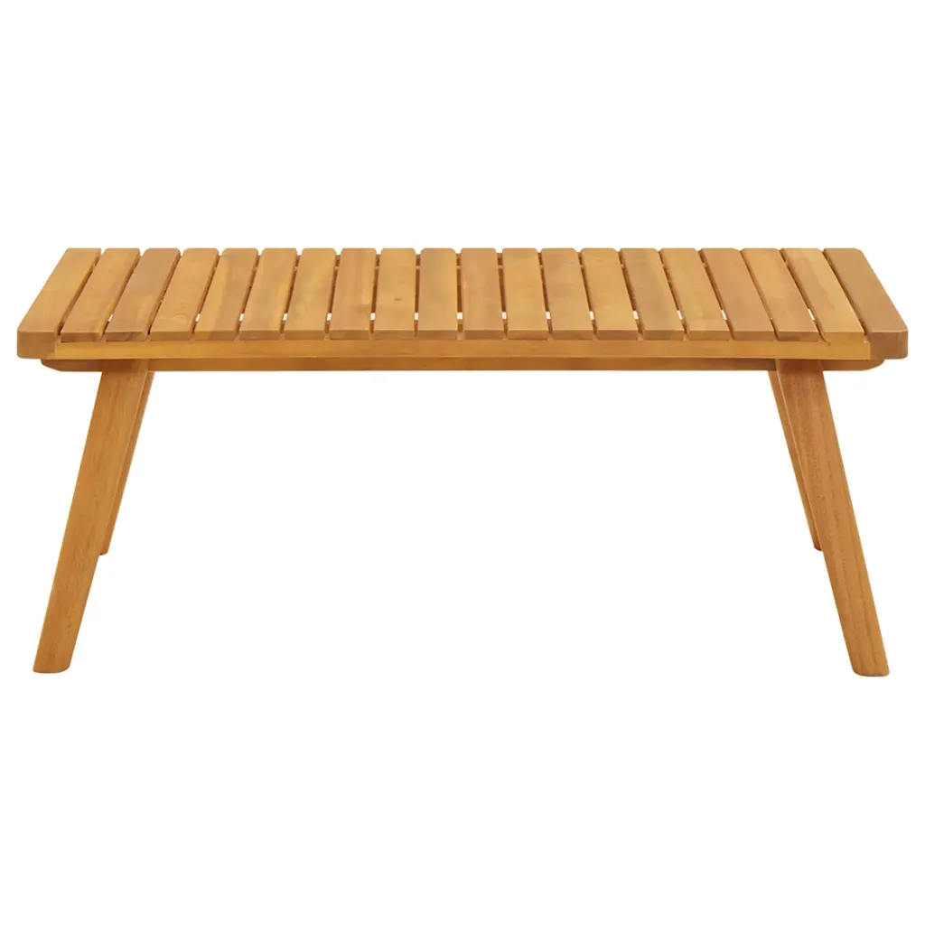 Tavolino da Giardino 90x55x35 cm in Legno Massello di Acacia 46675