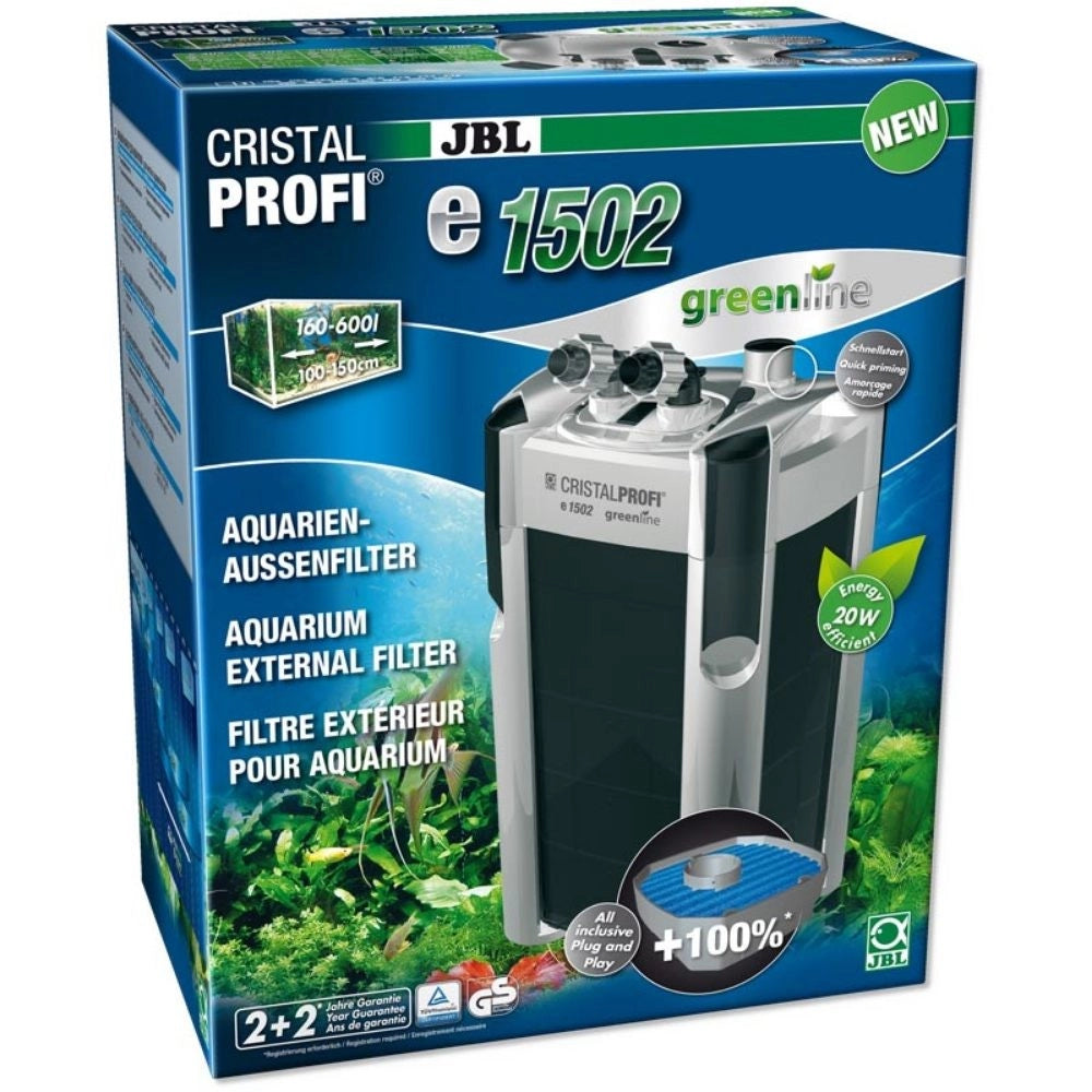 JBL Cristal Profi E Green Line - Filtro Esterno per Acquari Modello: 1502