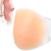 Borsa per Simulazione di Gravidanza in Silicone - Falso Addome di Gravidanza - Costumi di Teatro - Attrezzatura per Fotografia - Sferica - 2-5 Mesi 35 x 26 cm