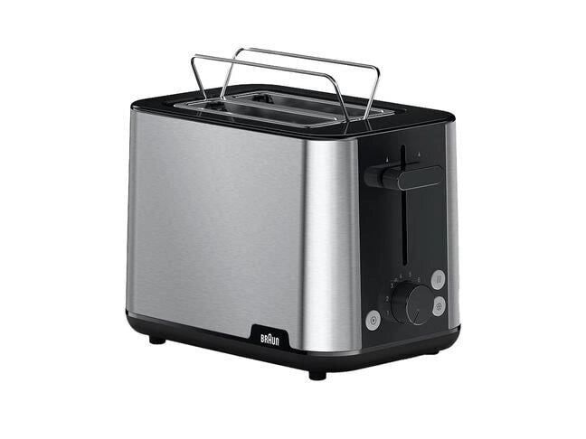 Braun HT 1510 8 2 fetta/e 900 W Nero, Acciaio inossidabile