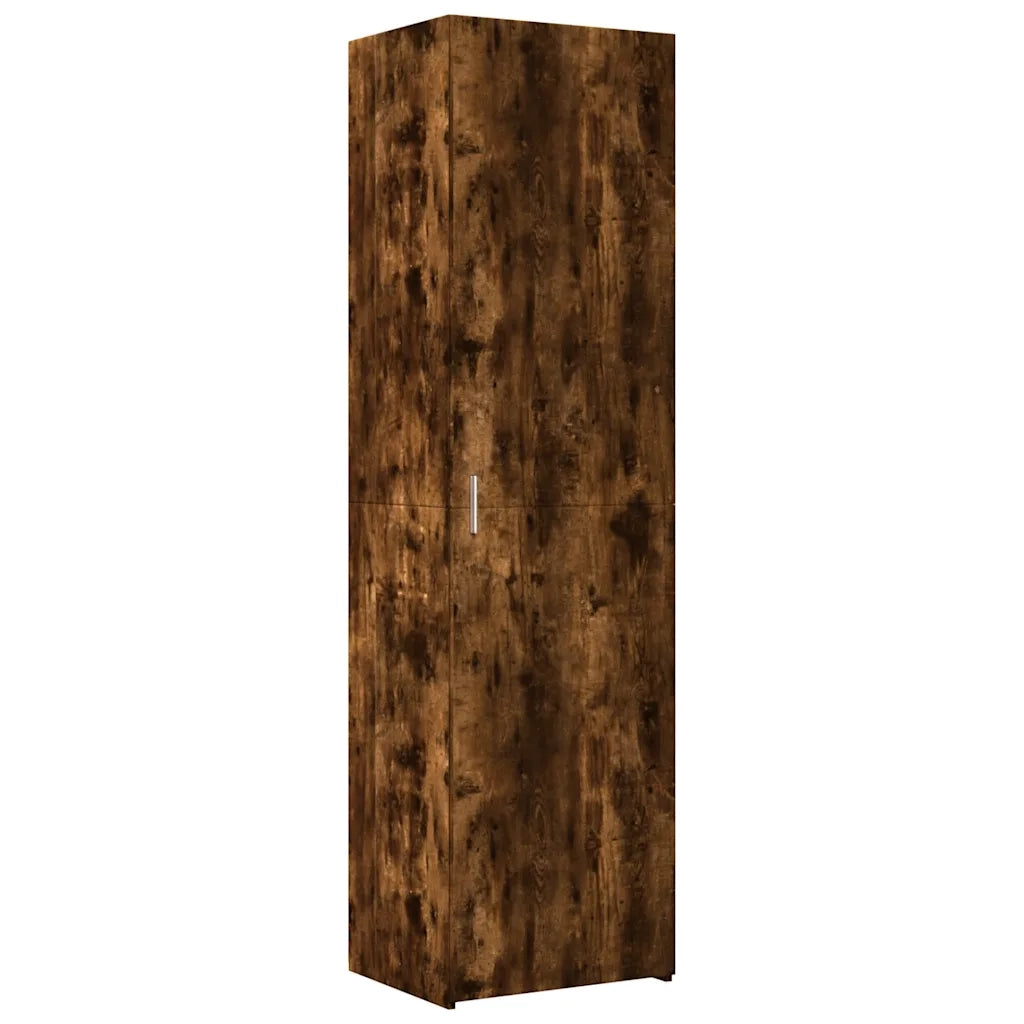 Mobile Sottile Rovere Fumo 50x42,5x225 cm in Truciolato 3281305