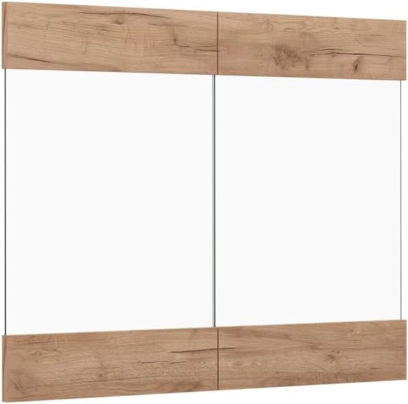 Frontale cucina R-Line, Quercia dorata, 79.2 x 59 cm frontale del mobile per pensile con vetro