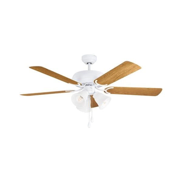 Ventilatore soffitto eglo 35076 las palmas bianco