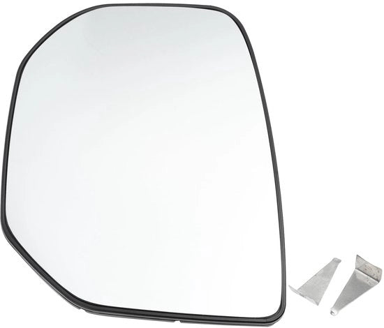 Specchio retrovisore sinistro per auto con vetro di ricambio - Riscaldato - Bianco - Adatto per Citroen Berlingo 2008-2012