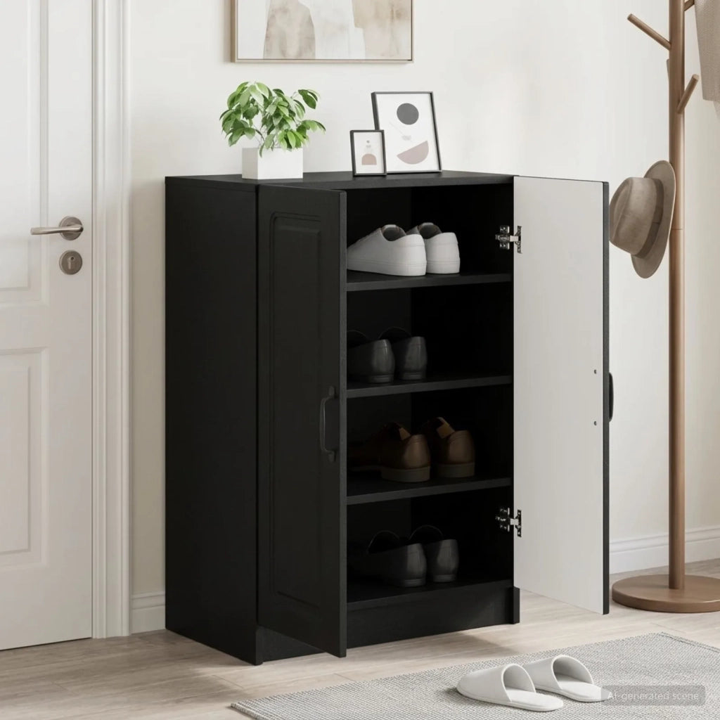 Mobile per scarpe UTRECHT 59,5 x 39,5 x 87 cm Nero 897746