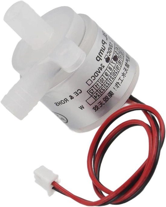 Pompa Mini a Pneumatico in Acciaio Inossidabile ZLWB-12 Pompa Elettrica Senza Asse a Scopa 12V DC 6W Per Acquario e Sistema Solare - 1 Unita