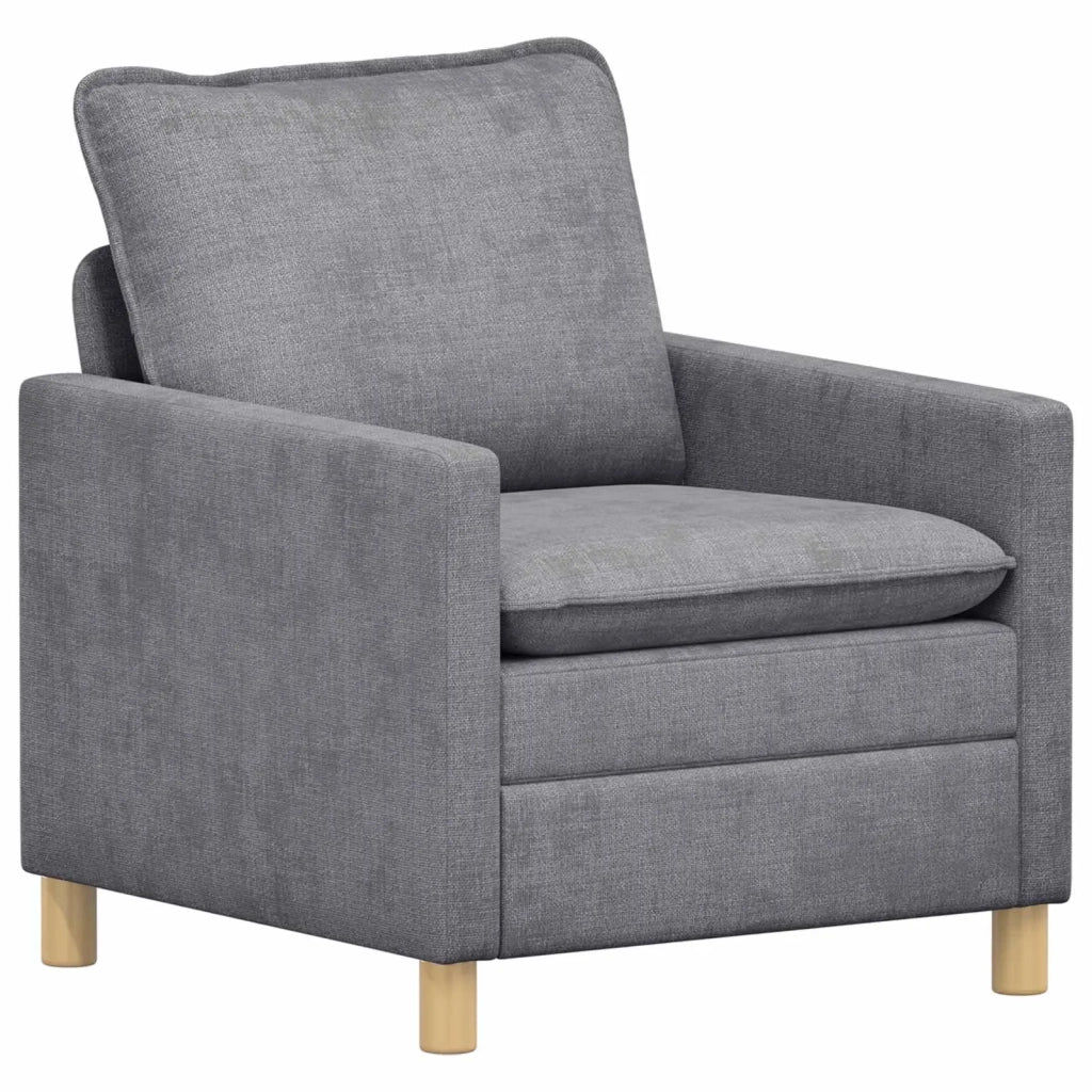 Divano Grigio Chiaro 76 x 81 x 87,5 cm Poliestere