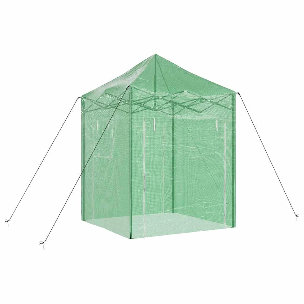 Serra rettangolare a scomparsa 200 x 200 x 300 cm pieghevole moderna ferro verde 02_0058858