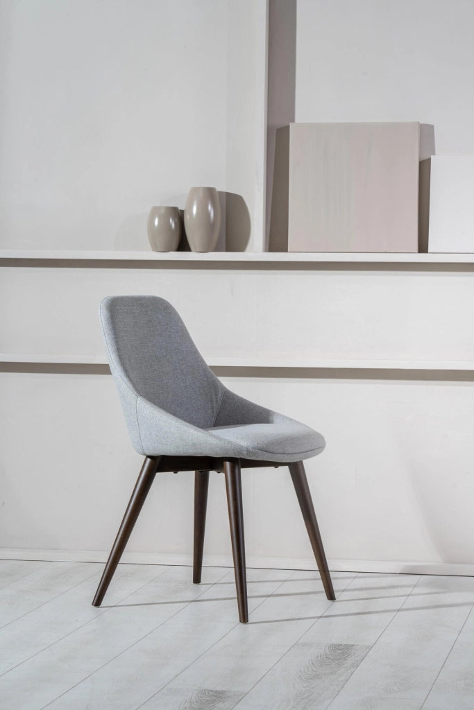 4x Sedia in Tessuto - 58cm x 49cm x 85cm