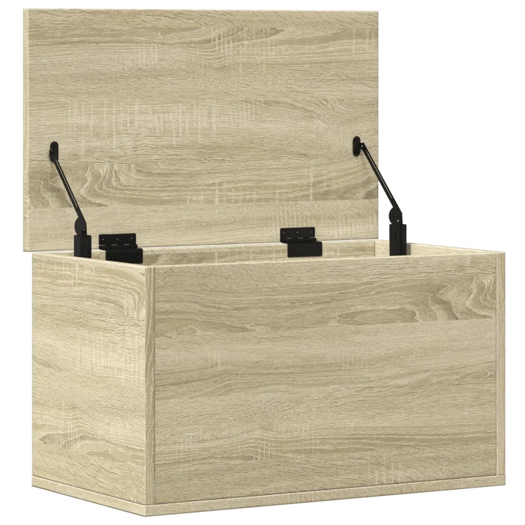 vidaXL Contenitore Portaoggetti Rovere Sonoma 60x35x35cm in Truciolato