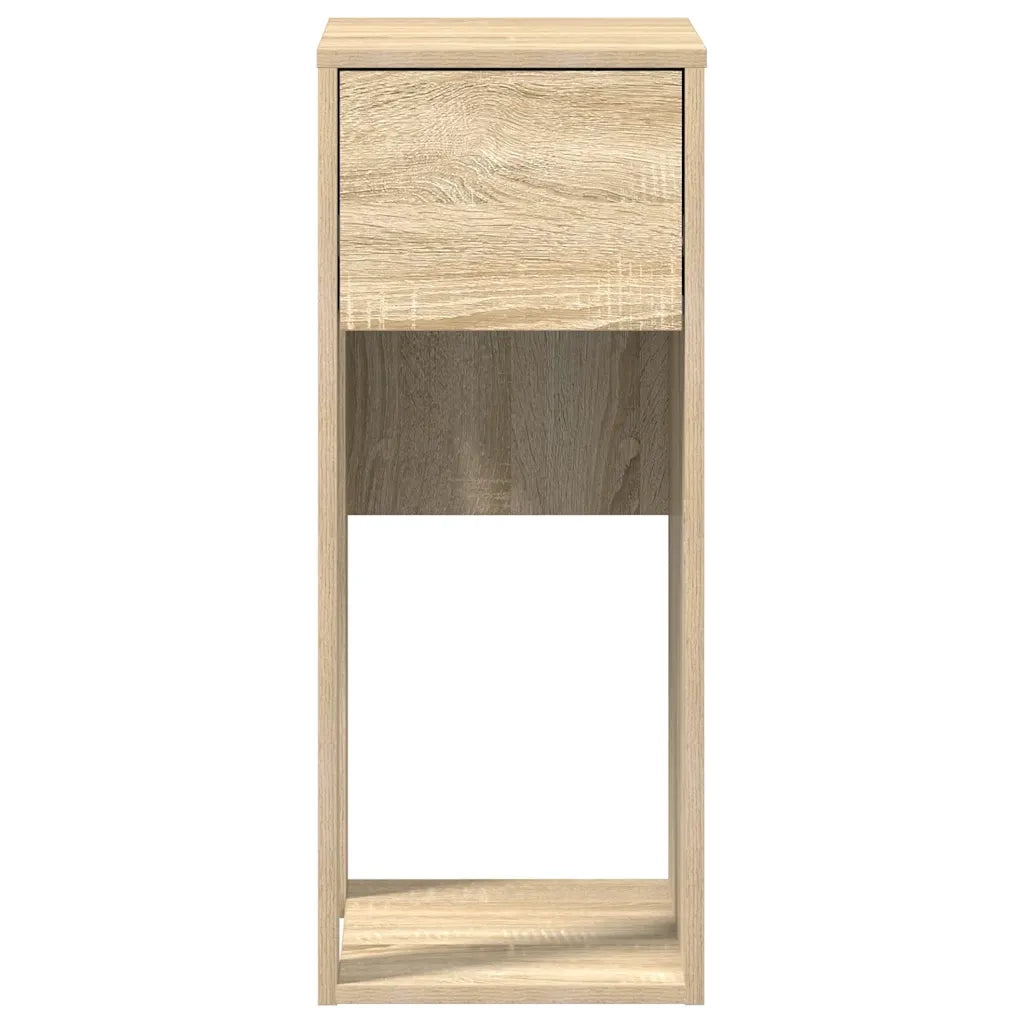 Supporto per Computer a Torre con Cassetto Rovere 30x44x74 cm CFW6001505