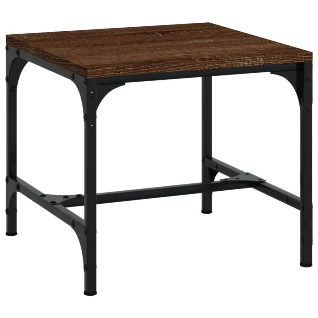 2 pz Tavolini da salotto | Tavolino da caff¨¨ | Tavolino da Soggiorno Nerorovere marrone 40x40x35cm in Legno Multistrato