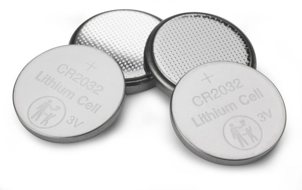 Verbatim CR2032 Batterie Litio 3V Monouso Argento - Confezione da 4 - 20mm x 3.2mm