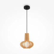 Maytoni Lampada a Sospensione Moderna Roots 1 Luce E27 Nero Metallo