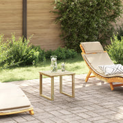 Tavolo per lettini 40x40x36 cm Legno di pino impregnato