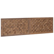Testiera | Testata Naturale Legno di teak solido