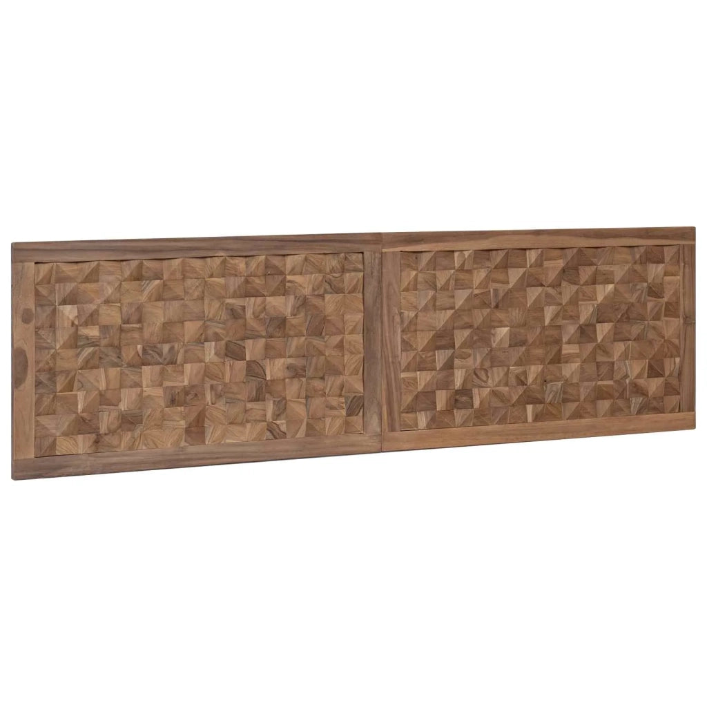 Testiera | Testata Naturale Legno di teak solido