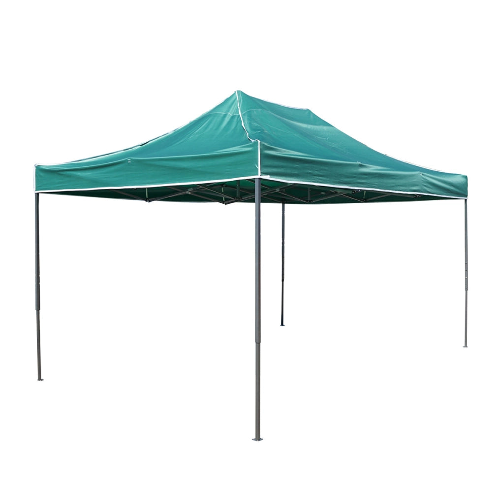 Gazebo verde 3x4.5 m, altezza regolabile, pieghevole Breckner Germany
