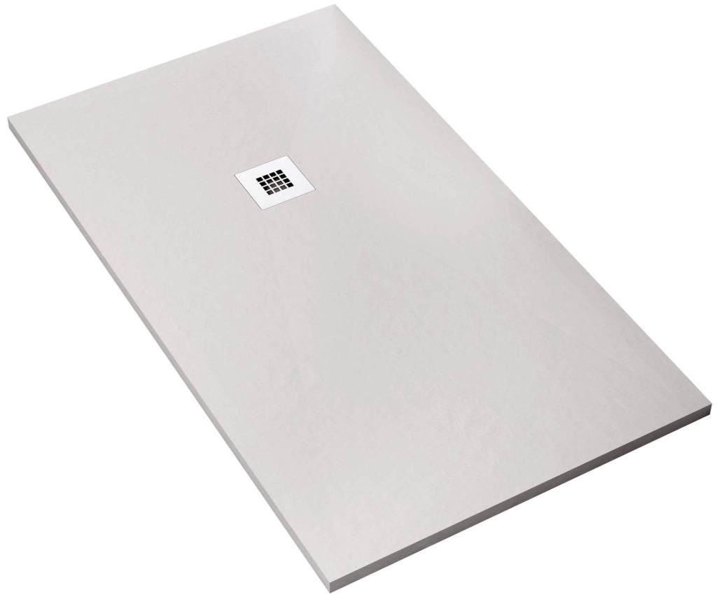 Piatto Doccia 90x200 cm in Pietra Bonussi Everest Bianco