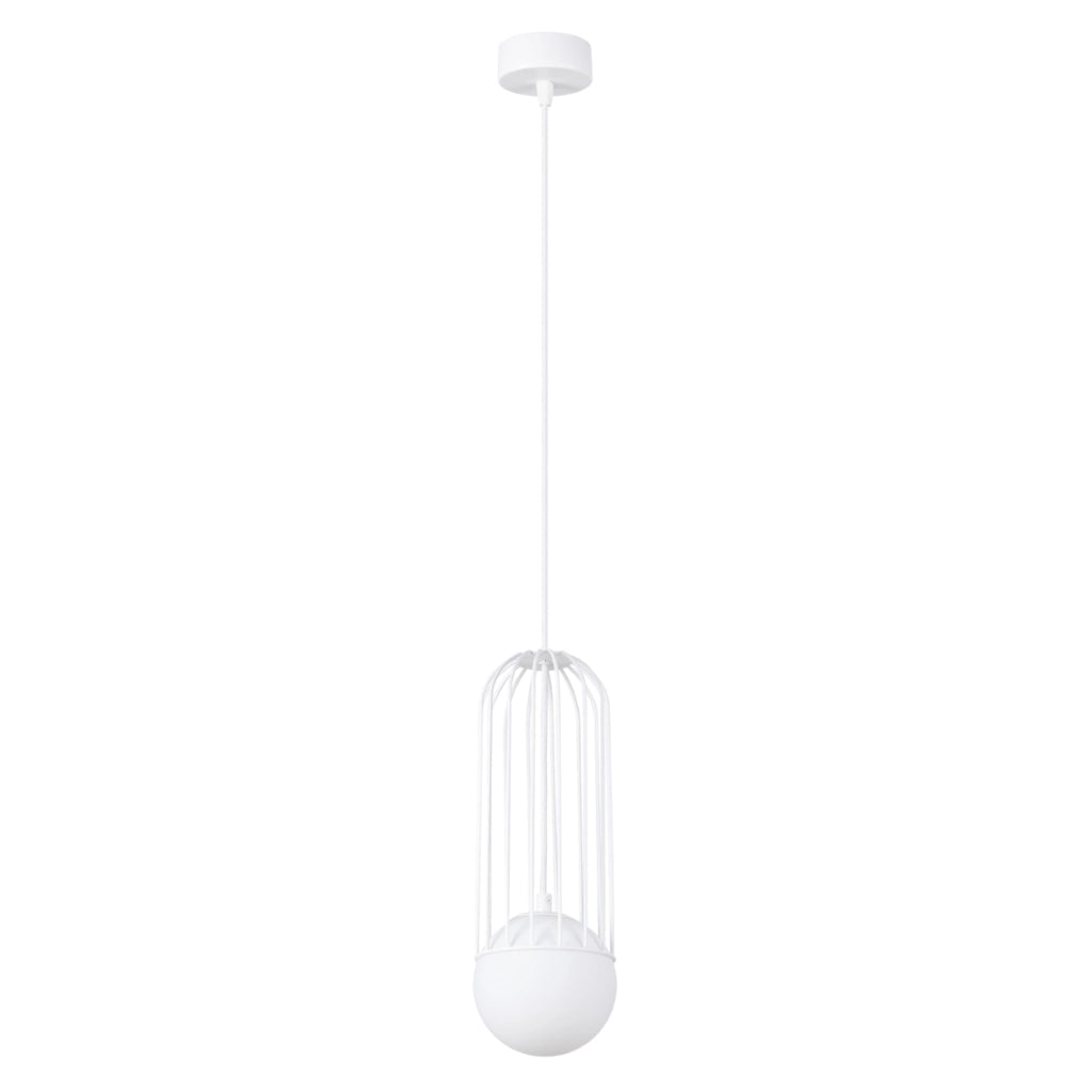 Lampada a sospensione BRINA 1 bianco
