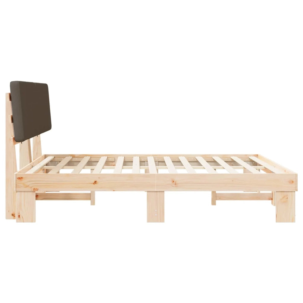 Letto con Testiera Rivestita-Struttura Letto con Testiera Talpa 180 x 200 cm Pino massello 362517
