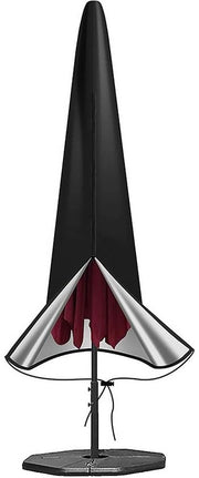 Ombrellone impermeabile - Ombrellone con manico telescopico - Tessuto Oxford - Cintura di sicurezza regolabile - 190 x 30 x 50 cm - Corda di trascinamento antiscivente