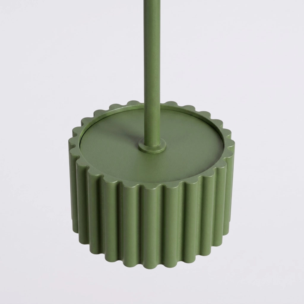 Lampada a sospensione AURA 1 verde oliva Gx53