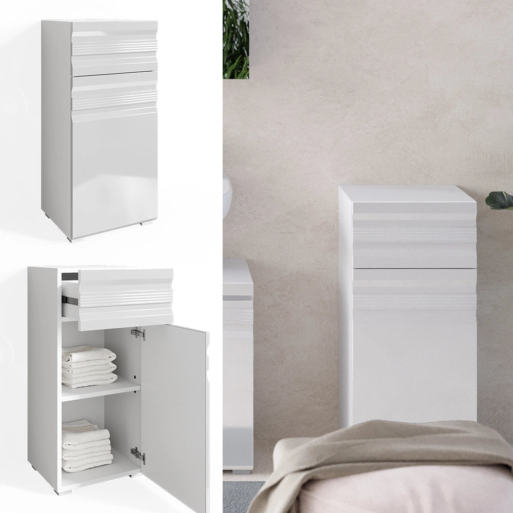 Vicco Mobiletto bagno Bianco 36.4 x 79 cm