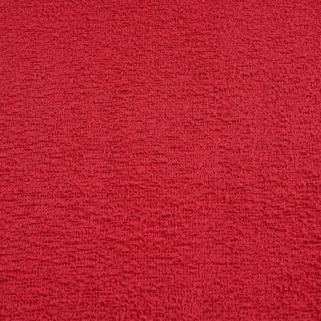 Asciugamani da doccia FROGN 4 pezzi Rosso 70x140 cm 360 g/m² 136930