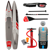 SUP Tavola Stand Up Paddle Gonfiabile 426x71x15 cm con Pagaia Zaino e Accessori Jbay.Zone Rush CJ4