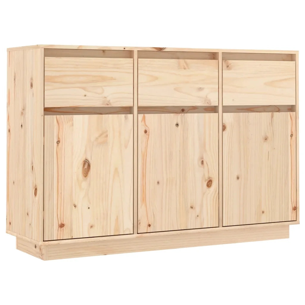 Credenza 111x36x75 cm in Legno Massello di Pino 813814