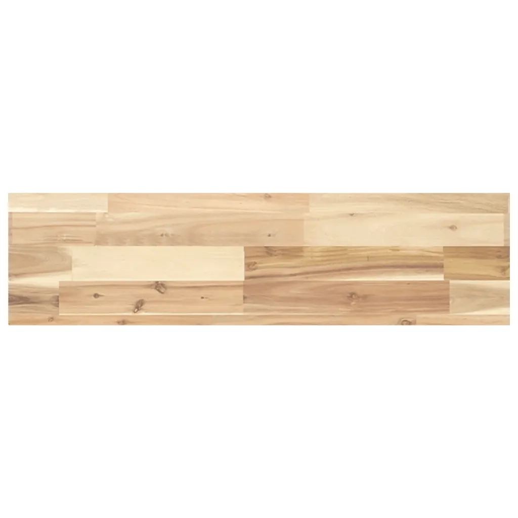vidaXL Mensole da Parete 3 pz 80x20x4 cm Legno Acacia Non Trattato