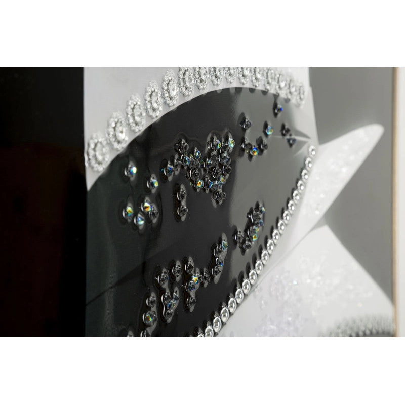 Dipinto Su Tela Laccato Marty Con Cornice -a- cm 62x4x92