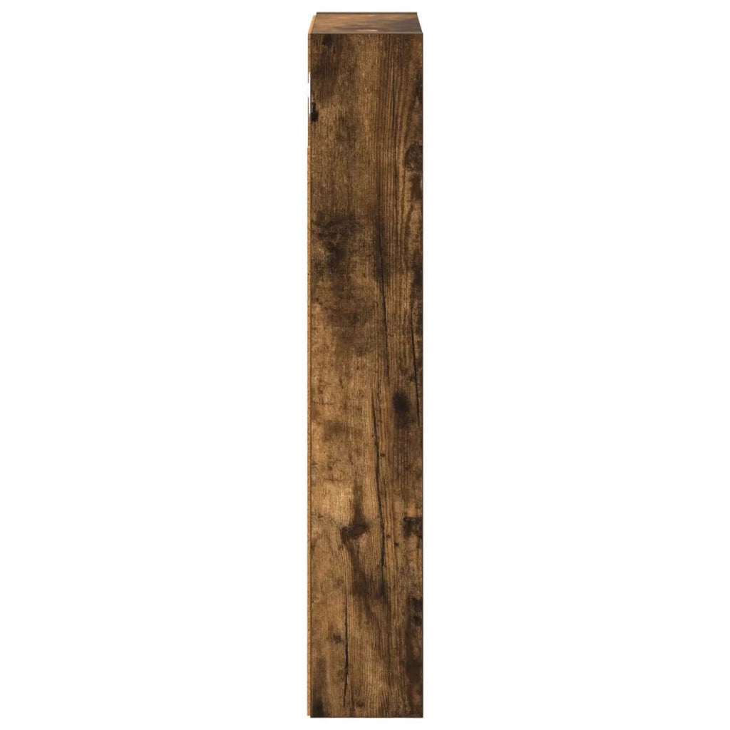 Armadio da Bagno | Mobile da Bagno a muro Quercia Affumicata 30 x 10 x 60,5 cm