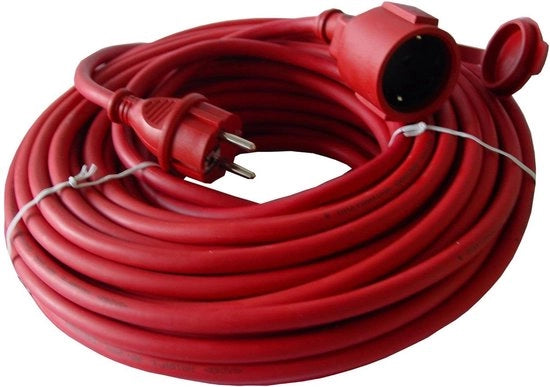 Verdello in gomma 15 mm² 25m rosso - H07RN-F 3G 44657.