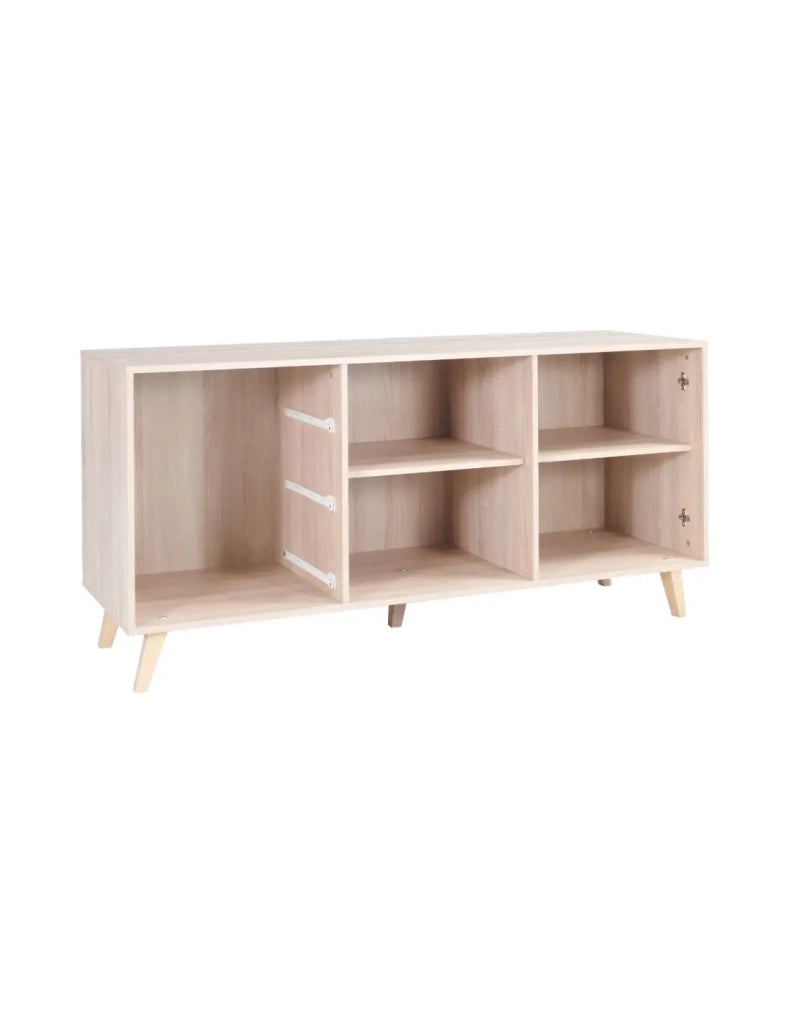 Buffet medio modello MALMO grigio. Mobile design stile SCANDINAVO. Effetto ultra trendy per il tuo soggiorno.
