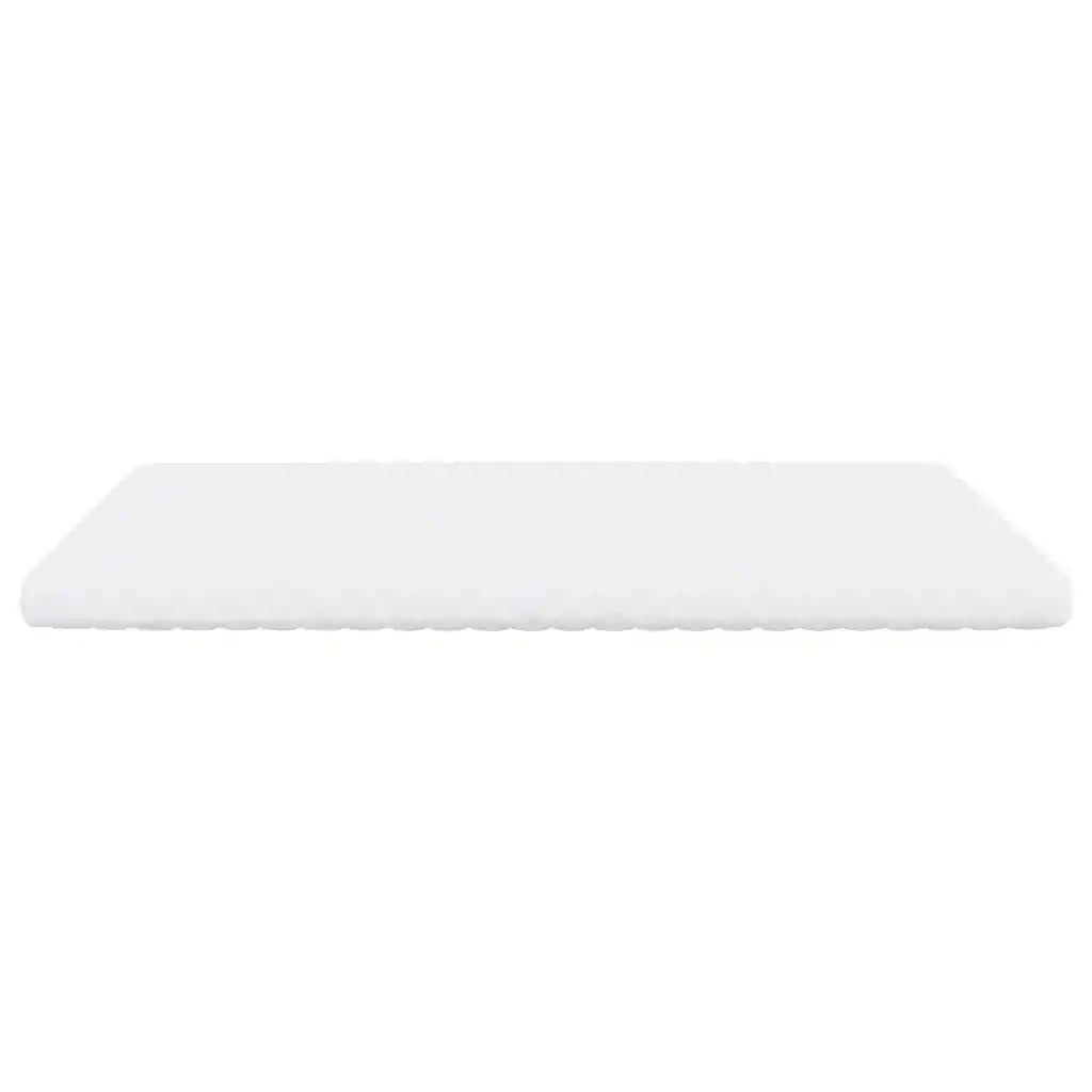 Materasso in Schiuma Bianco 180x220 cm 7 Zone Durezza 20 ILD 4016660