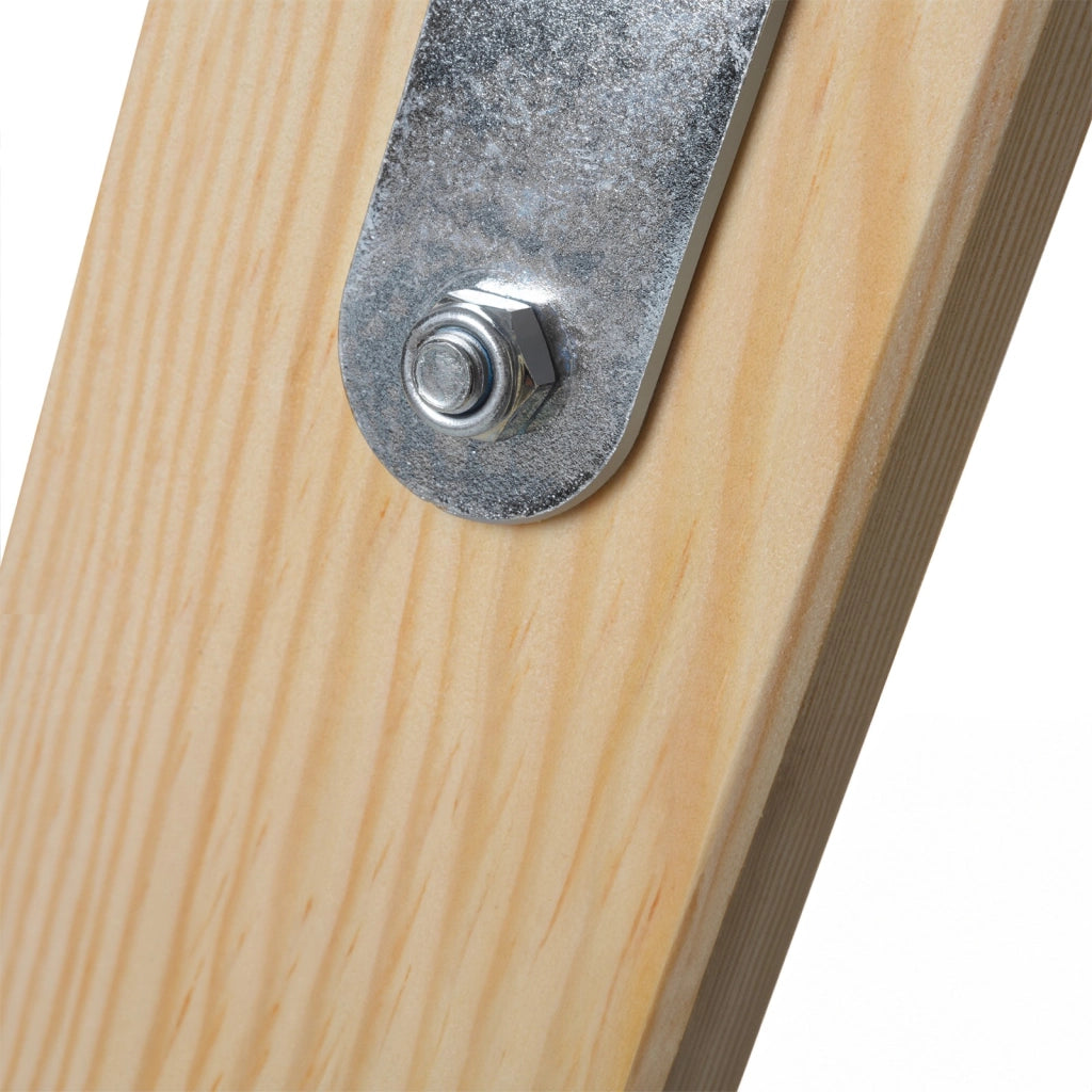 KADAX - Cavalletto da officina pieghevole, robusto supporto in legno