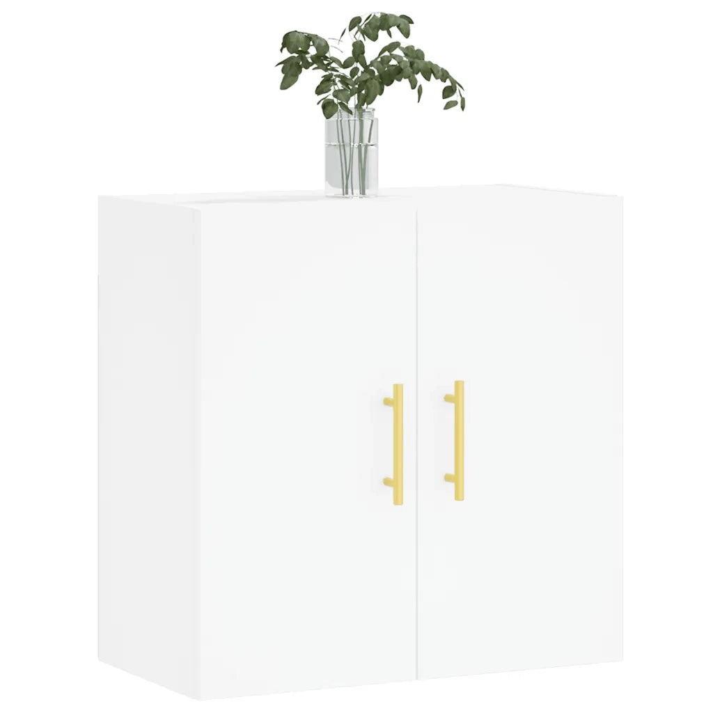Armadietto a Muro Bianco 60x31x60 cm in Legno Multistrato 829948