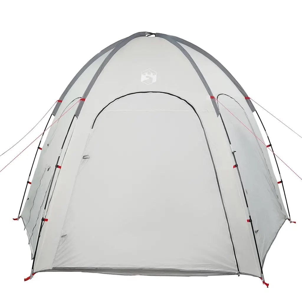 Tenda da Piscina con tetto Grigio 366 x 305 x 231 cm 4100654