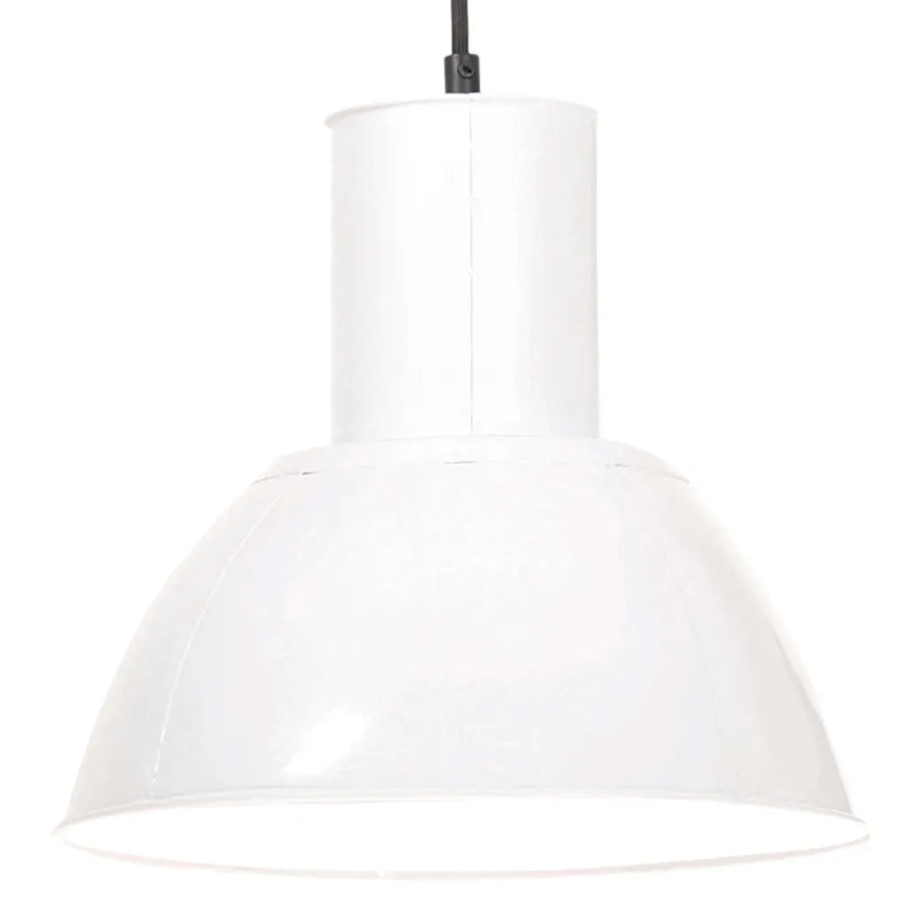Lampada a Sospensione 25 W Bianca Rotonda 28,5 cm E27 cod mxl 63478