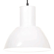 Lampada a Sospensione 25 W Bianca Rotonda 28,5 cm E27 cod mxl 63478