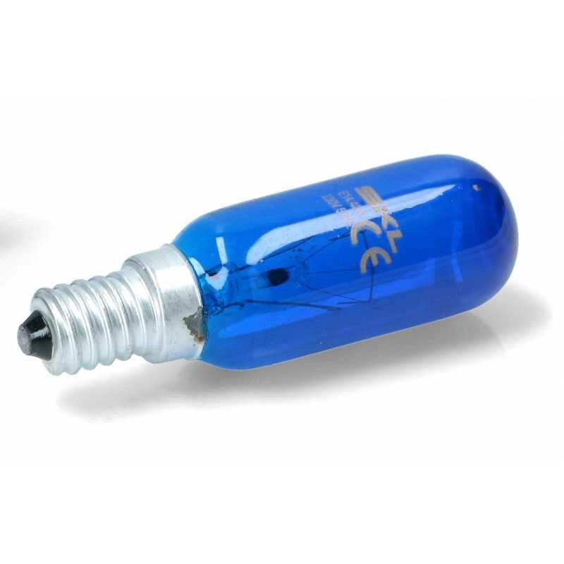 LAMPADINA 25W BLU FRIGORIFERO BOSCH SIEMENS SAMSUNG LG AEG - E14 210 LUMEN - UNIVERSALE