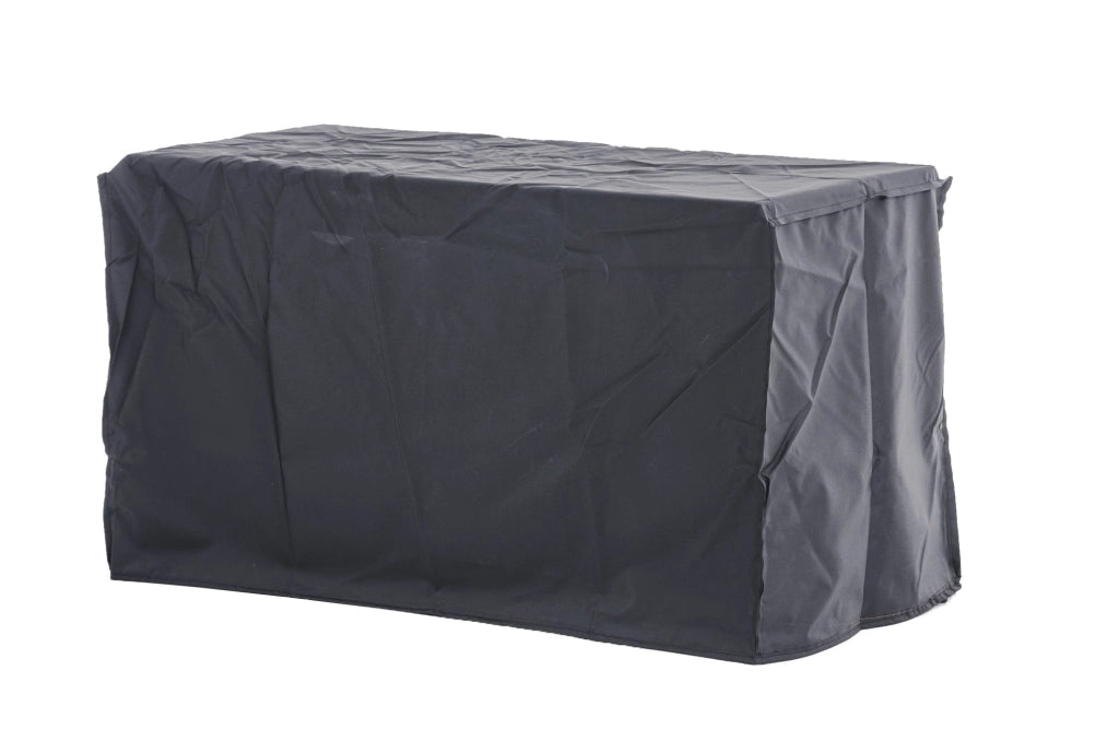 Copertura mobili da giardino 126x71x76 cm Bayamo nero