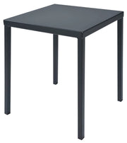 Tavolo da Giardino 80x80 cm in Acciaio RD Italia Dorio Antracite