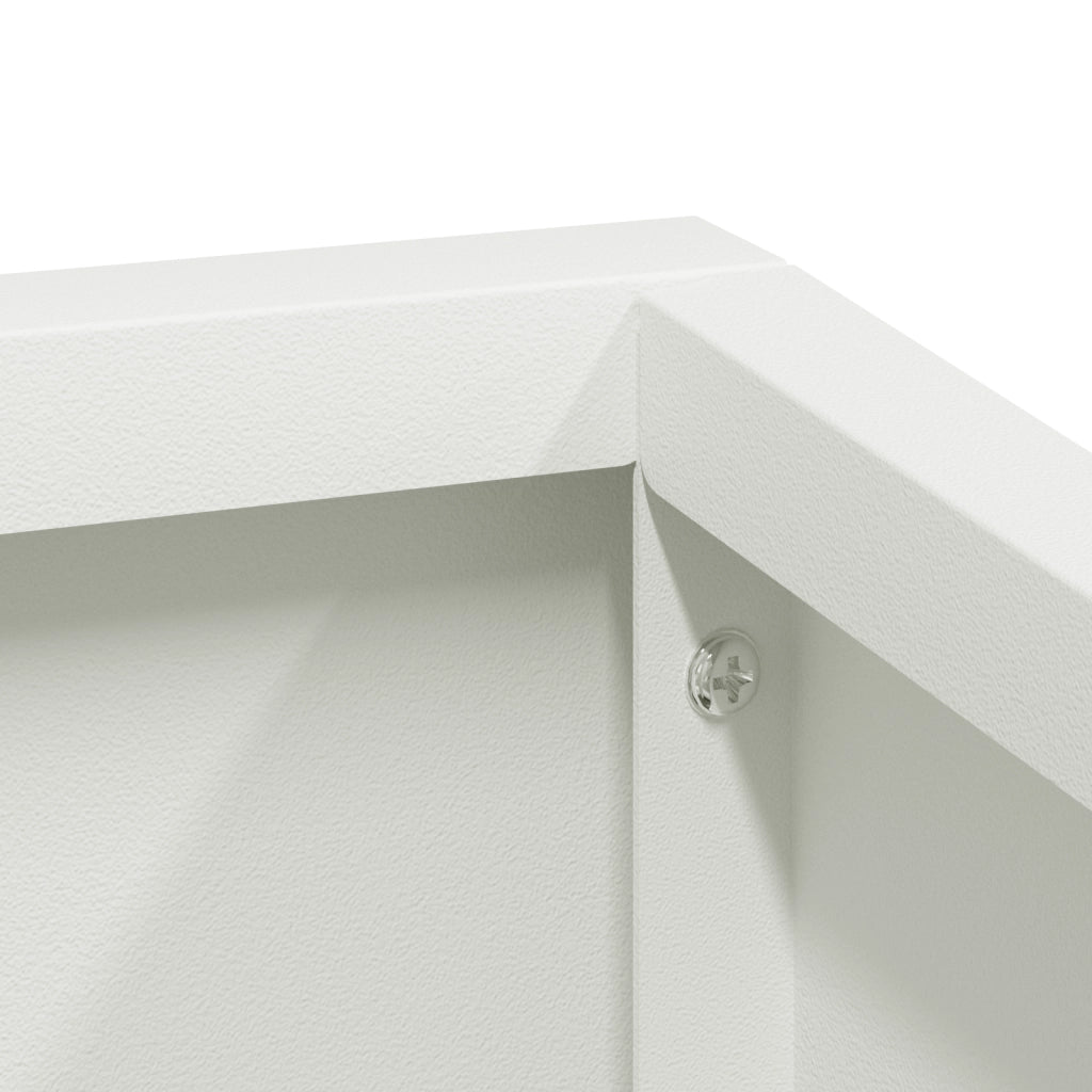Vasi & Vasi Bianco Plastica Medio Intarsi Decorativi