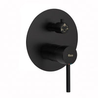 Set Da Vasca-doccia Da Incasso Rea Lungo Black + Box